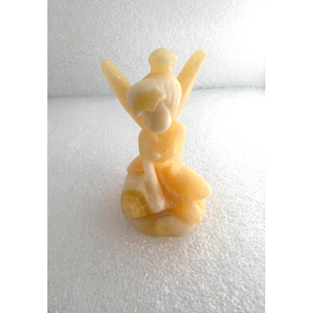 Honey Calcite Tinkerbell Carving